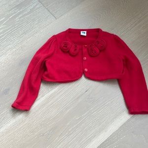 Janie and Jack red sweater